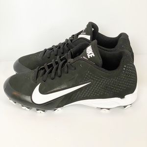 Nike Vapor Strike MCS Black Baseball Cleats Size 8